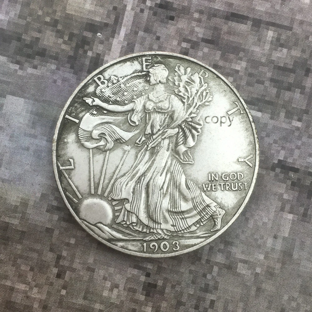 Хобо никель 1816 1918 американская Статуя Свободы серебро долларов древние монеты