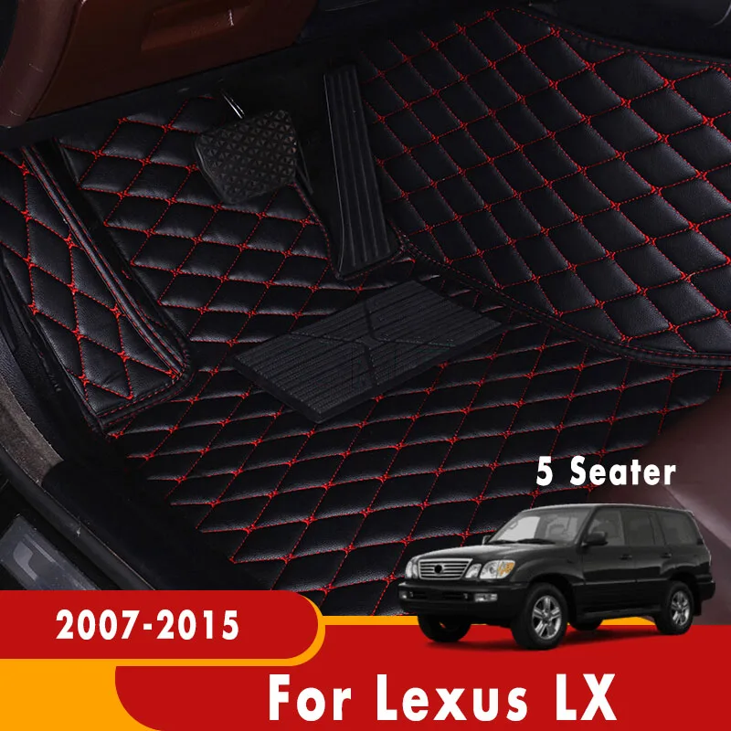 

Car Floor Mats For Lexus LX 2015 2014 2013 2012 2011 2010 2009 2008 2007 (5 Seater) Car Carpets Custom Car Interior Accessories