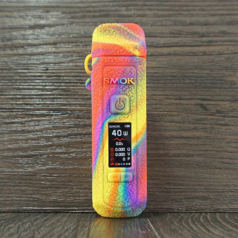 Чехол с текстурой для SMOK RPM40 Pod Kit Vape, защитный силиконовый чехол для кожи, гелевый Чехол для SMOKTECH RPM 40