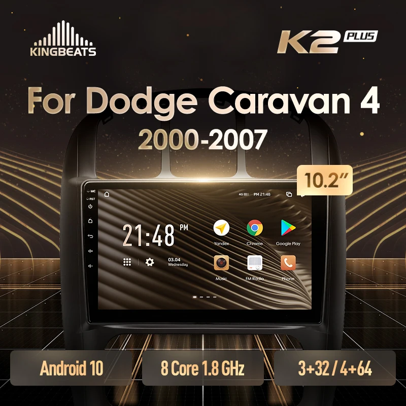 KingBeats штатное головное устройство For Dodge Caravan Chrysler Voyager Town&Country автомагнитола