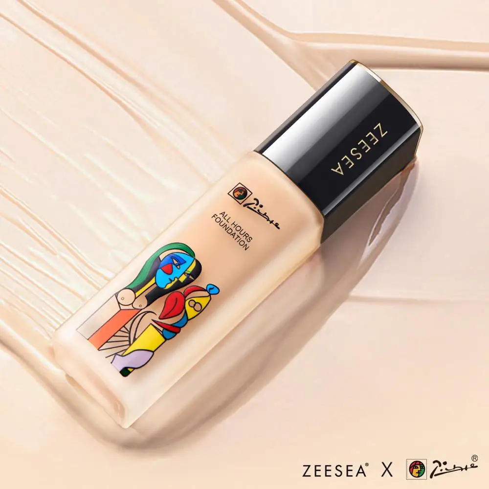ZEESEA New Picasso коллекционный набор 7 цветов водонепроницаемая пигментированная