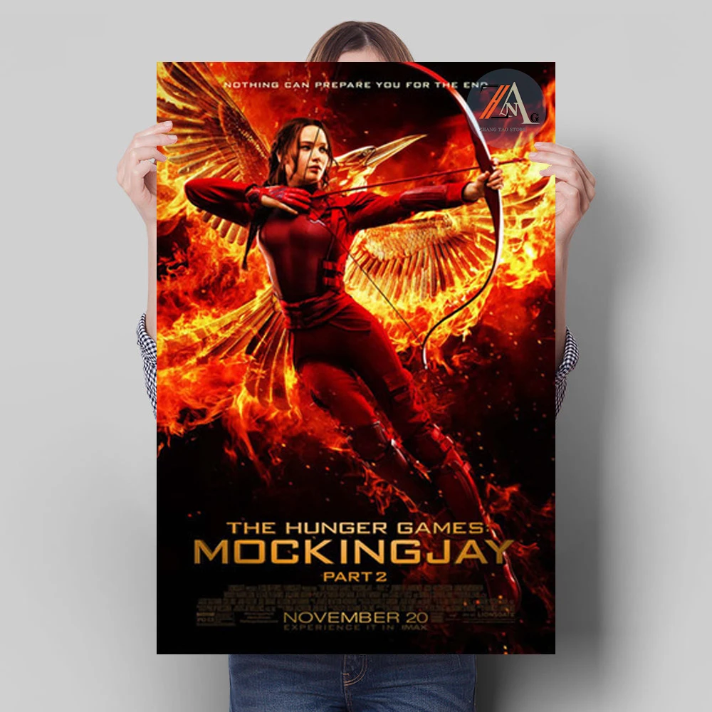 Постер фильмов о голодных играх серия холст картина печать современный художник