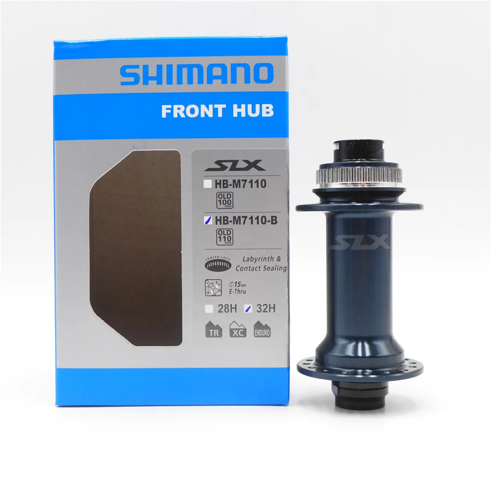 Передний центральный замок для горного велосипеда SHIMANO SLX HB-M7110 | Спорт и