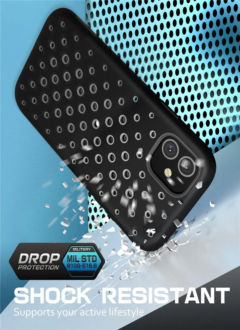 Чехол для iPhone 11 6,"() SUP чехол UB Sport Premium Hybrid Liquid Silicone Rubber+ чехол из поликарбоната со встроенной защитной пленкой