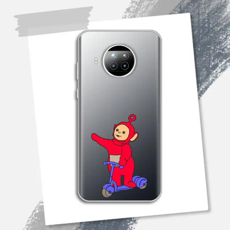 

Teletubbies Phone Case Transparent for Xiaomi Redmi note 10 t 8 9 pro lite 11