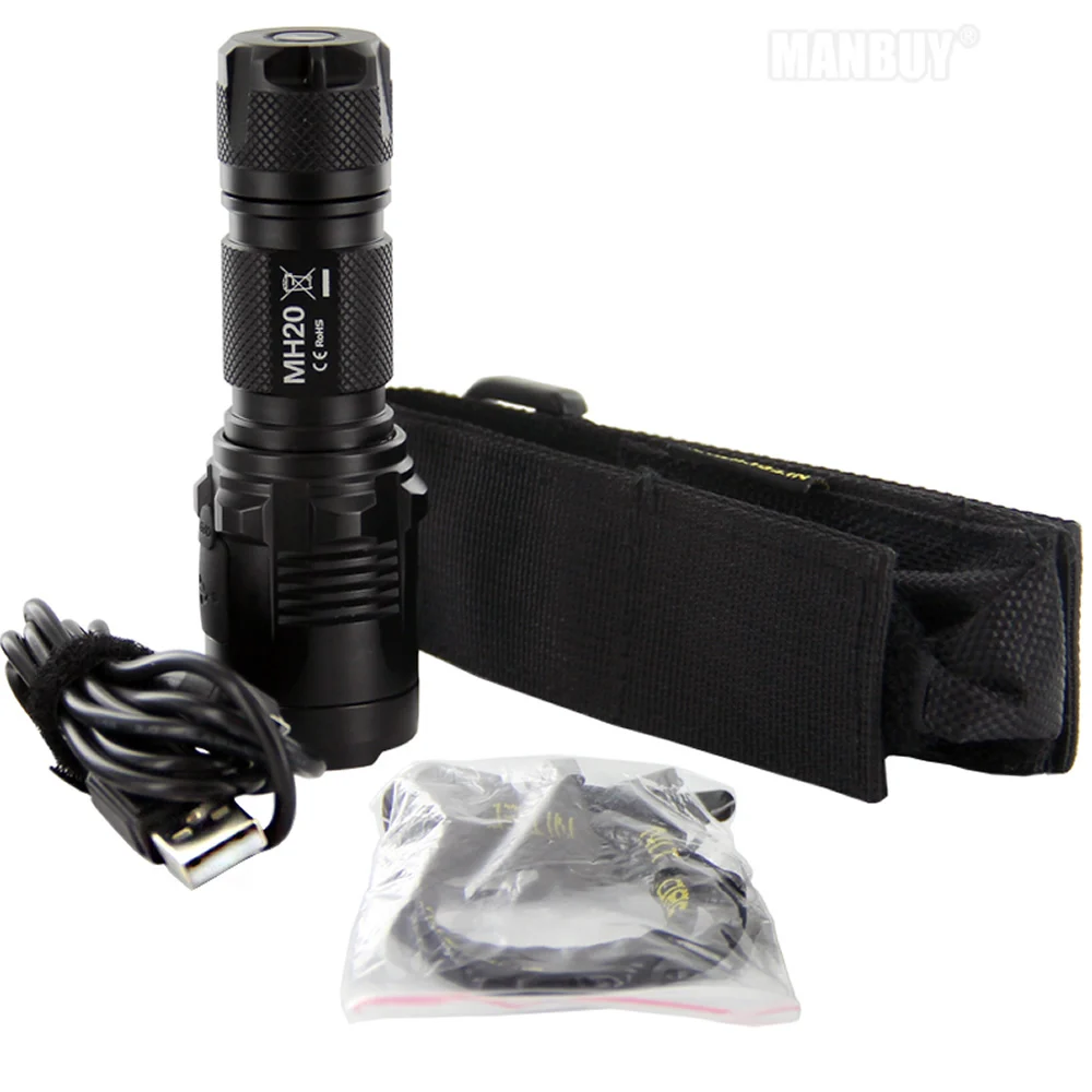 20% скидка NITECORE MH20 1000 люмен CREE XM-L2 U2 CRI светодиодный перезаряжаемый фонарик без