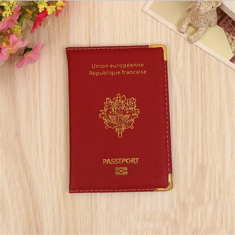 

Travel Passport Cover France Original edition Passeport Covers for Francais Girls Pasport etui passeport Holder