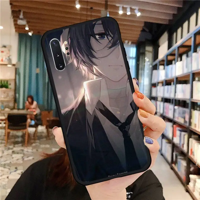 

bungou stray dogs Phone Case for samsung galaxy a51 a52 a71 a50 a12 a72 a21s a70 s21 s20 fe s10 note 20 10 ultra plus coque
