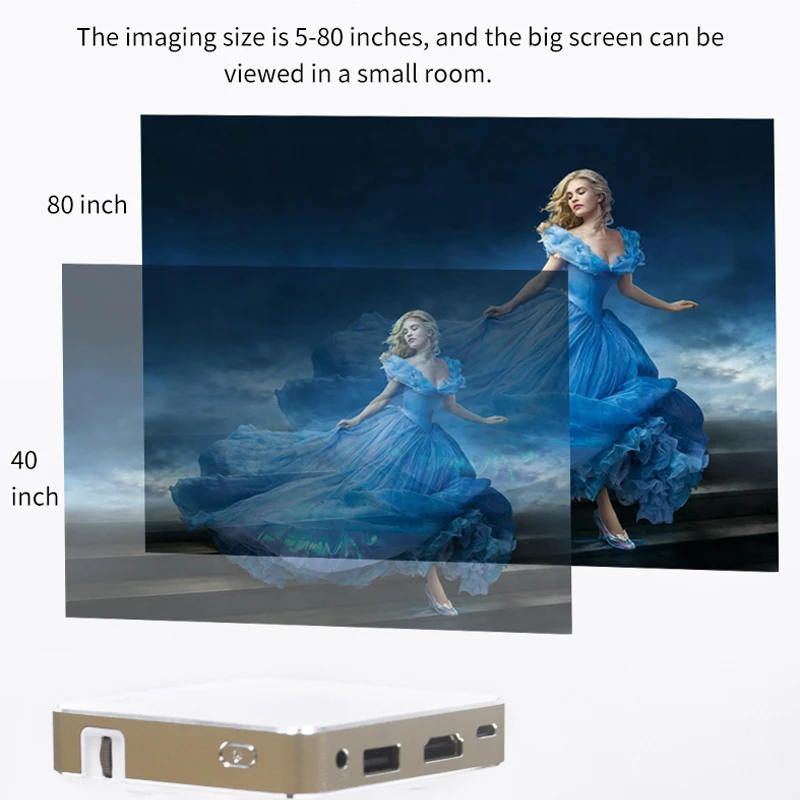 smartldea p30 pocket dlp projector connect with android phone iphone wired hd in usb battery digital beamer home video proyector free global shipping