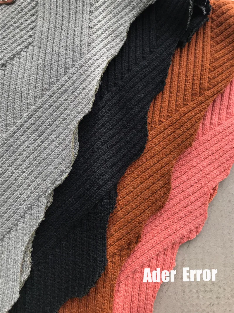 

Irregular knitted vest Ader Error Sweaters Women 1:1 Top Quality Fleece Sleeveless Adererror Knitted Pullover
