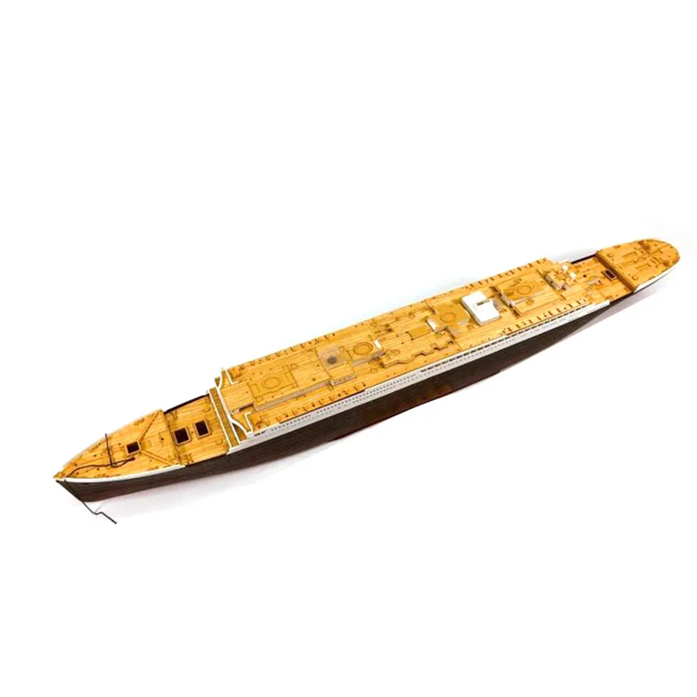 

DIY 1/400 Wooden Deck for Academy 14215 Kit RMS Titanic Ship Model CY350044 Model Accessories