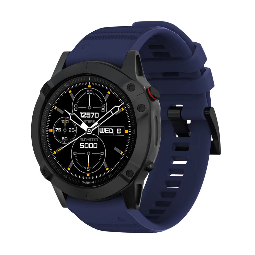 26 мм 22 мм 20 мм силиконовый Быстрый ремешок для часов Ремешок для Garmin Fenix 6x6 6s 5 5S Plus 3 3 часа Quickfit резиновый ремешок для наручных часов