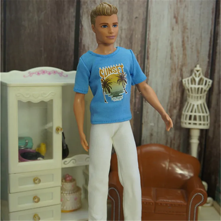 Одежда для куклы принца Кена модная повседневная одежда ручной работы наряд 30 см