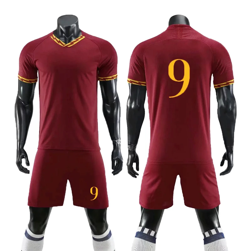 Новая мужская и Детская Футбольная форма 9# футбольные майки Maillot De Boy, пустые футбольные тренировочные наборы Футбольная форма на заказ(без значка