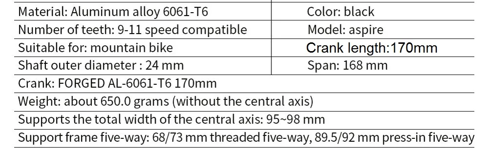 RACEWORK система велосипеда 170 мм MTB GXP шатун с цепным кольцом 32T 34T 36T 38T w/Нижний Кронштейн для SRAM XX1 XO1 X1 GX XO X9