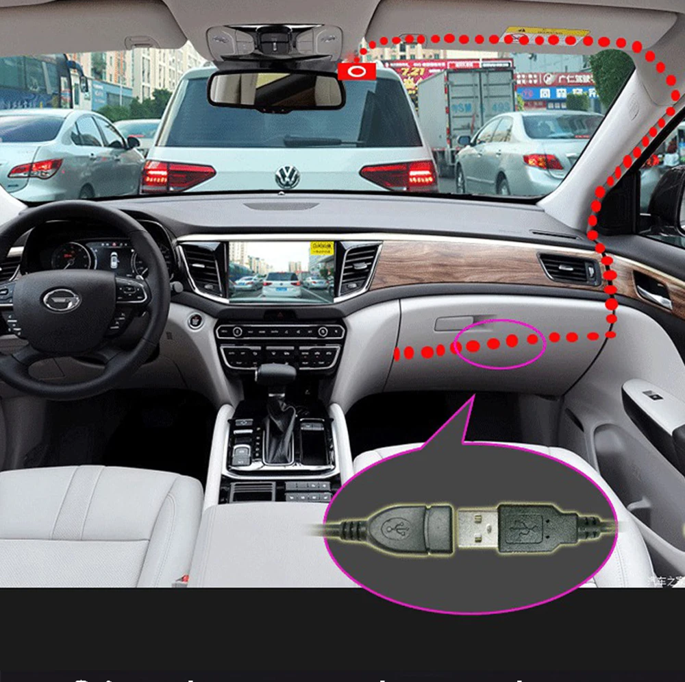 Автомобильный видеорегистратор с usb-разъемом для автомобиля HD 1280*720 P видеорегистраторы для системы Android OS Мини-видеорегистратор для вождения автомобиля