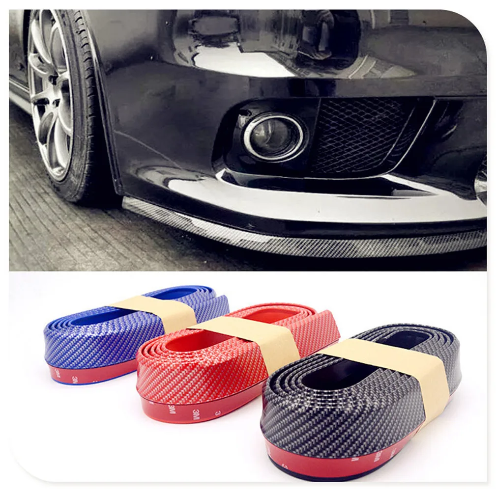 Автомобильные полоски спойлер дверной бампер губа для Toyota FJ Cruiser RAV4 CROWN REIZ PRIUS COROLLA