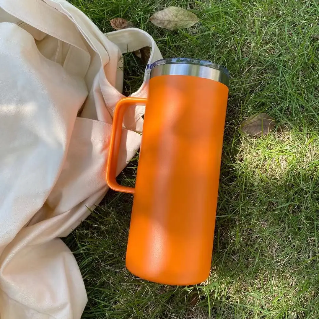 Кофейная кружка с герметичной крышкой многоразовый стакан из нержавеющей стали