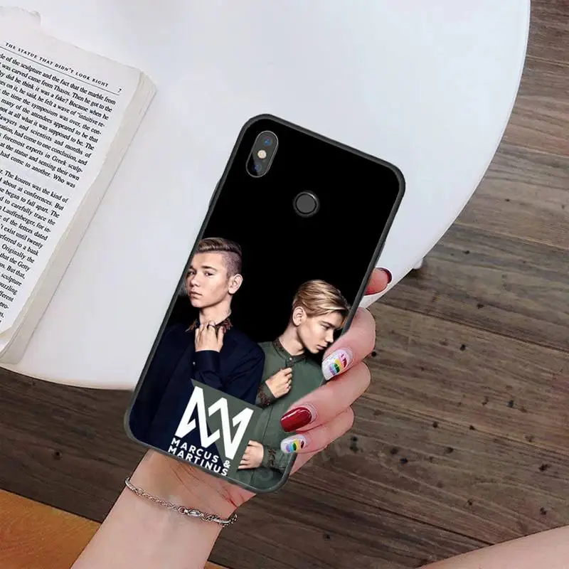 

marcus and martinus boys group luxury high quality Phone Case For Xiaomi Redmi note 7 8 9 t k30 max3 9 s 10 pro lite
