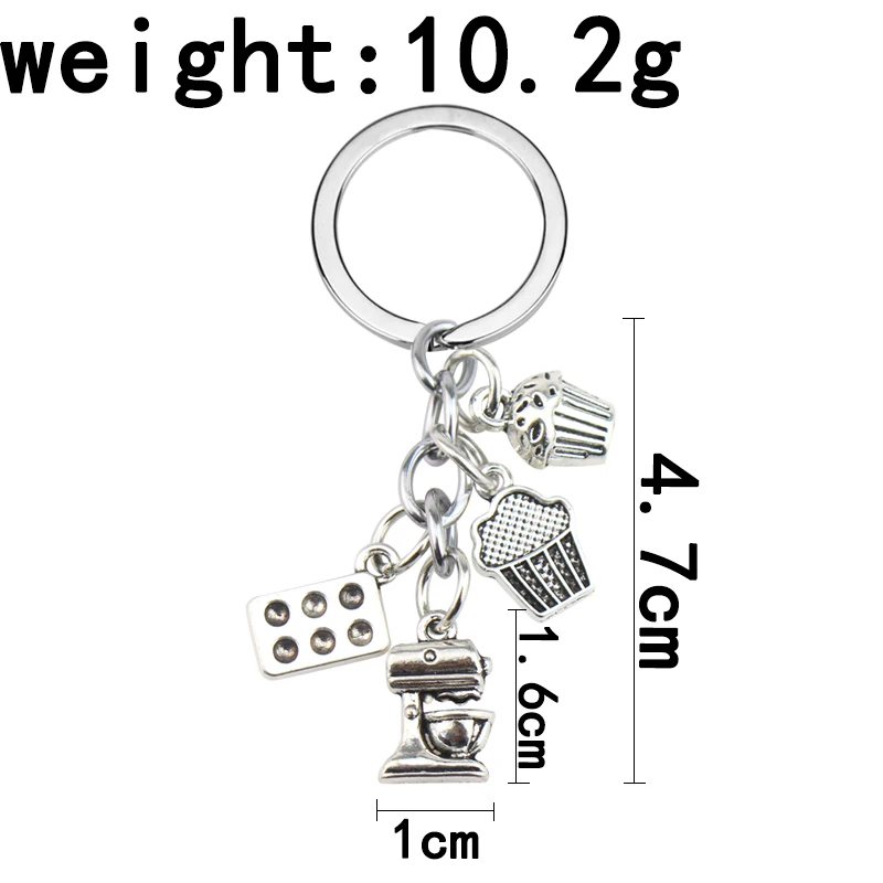 1 шт. в наборе брелок для приготовления пищи соковыжималка кексов шаблон