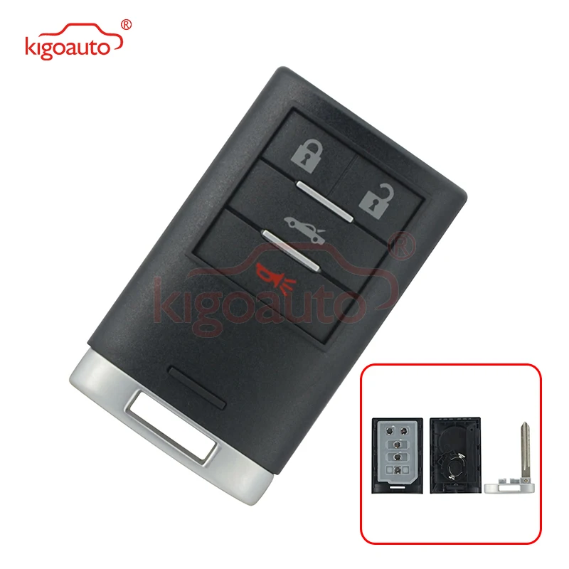 Kigoauto 5 шт. 25926479 смарт ключ чехол 4 кнопки для Chevrolet Corvette 2008 2009 2010 2011 2012 M3N5WY7777A|Ключ от