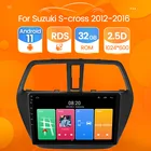 Автомагнитола 2 din Android 11 для Suzuki SX4-CROSS 2012-2016 android-навигация gps Радио стерео видео мультимедиа WIFI