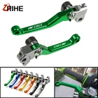 Рычаги тормоза и сцепления для мотокросса, для KAWASAKI KX65, KX80, KX85, KX125, KX250, KX250F, KX450F