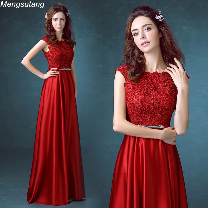 Женское вечернее платье Элегантное Шелковое кружевное трапеция с глубоким