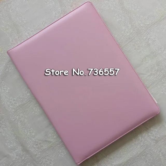 Деловой кожаный портфель A4 менеджер документов папка держатель чехол с