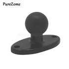 Резиновая шаровая Головка адаптер Кронштейн пластина для Gopro камеры смартфонов удлинитель для Гар-Мин ZUMO пластина Acc