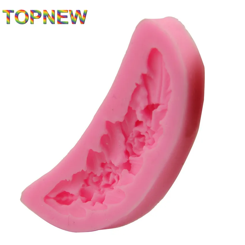 DIY цветок букет 3D помадка формы для торта силиконовая форма свеч шоколадные