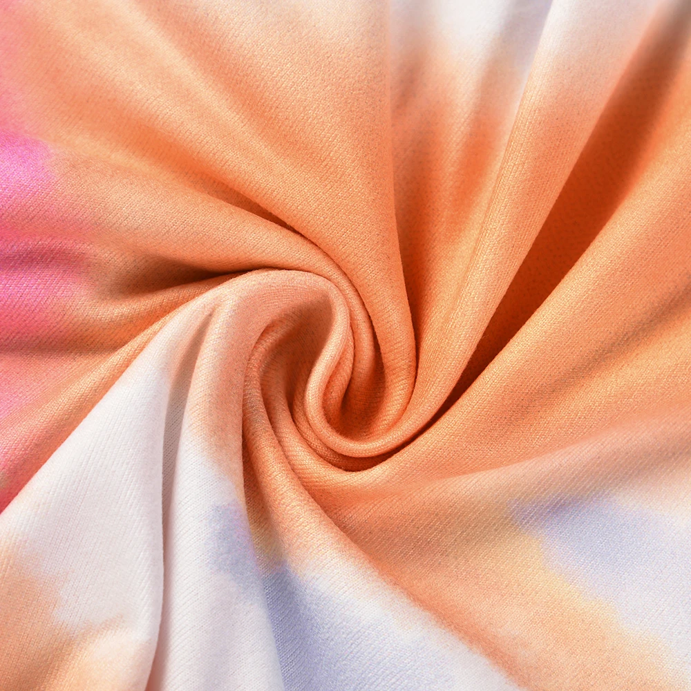 

New fashion casual sexy women's summer Jumpsuit European and American youth suit suspender dye beach bra shorts printed tight