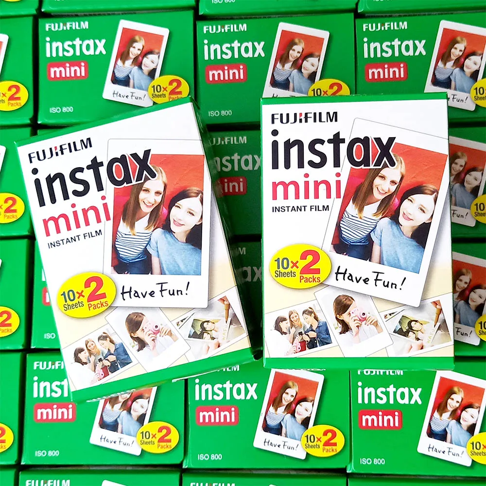Пленка Fujifilm Instax Mini 10 100 листов 3 дюймовая белая фотобумага с краями для камеры Polaroid