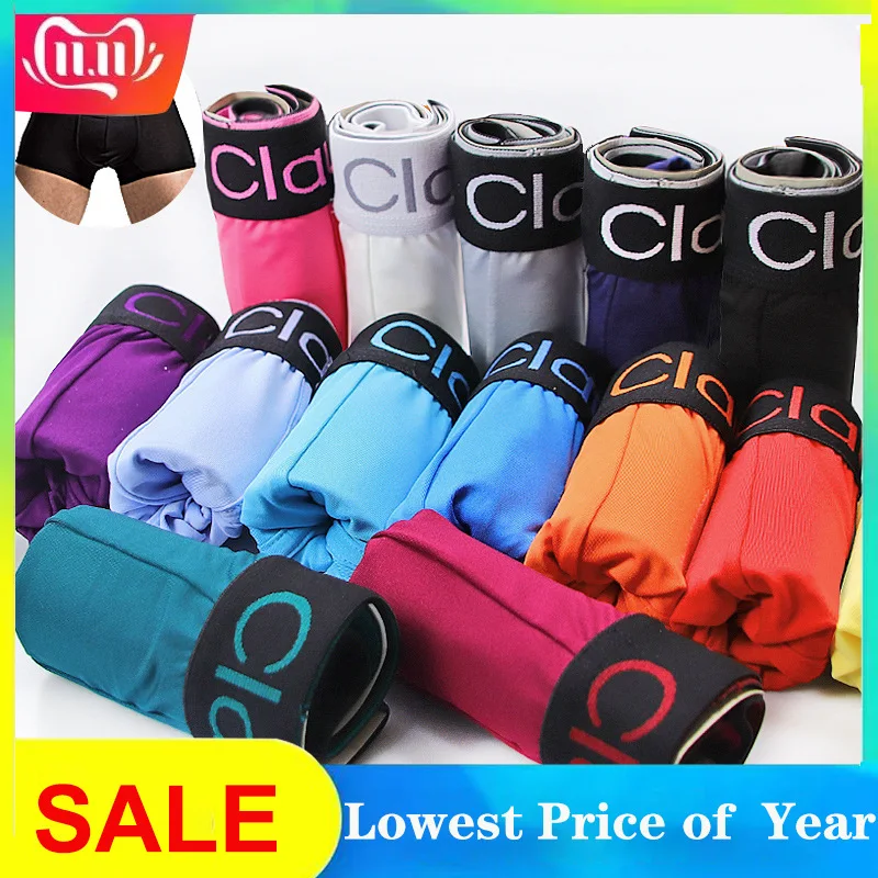 Трусы боксеры мужские хлопковые Брендовое нижнее белье шорты боксеры|calzoncillos