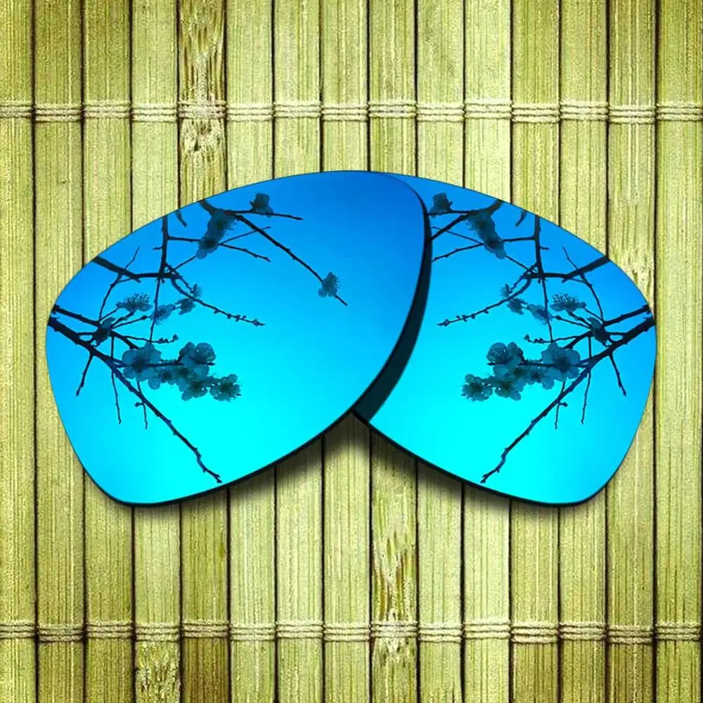 Blue Поляризованных Сменные линзы для-Oakley 2 солнцезащитные очки с оправой, True Цвет зеркальное покрытие-варианты - Цвет линз: Blue