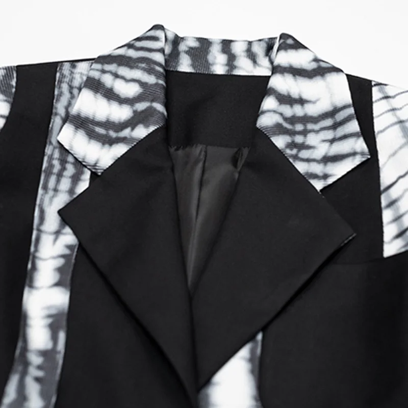 

CHICEVER Asymmetrical Skirt For Women High Waist Ruched Patchwork Hit Color Ruched Oversized Designer Skirts Female 2021 Clothes