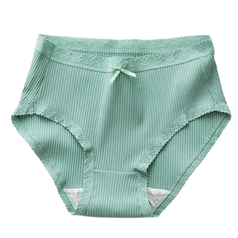 

Women's Cotton Sexy Lace Panties Underwear Seamless Bow Girls Briefs Soft Comfort Lingerie Female Sexy Underpants