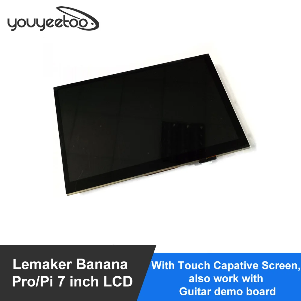 Lemaker Banana Pro/Pi 7 inch LCD with Touch Capative Screen, also work with Guitar demo board