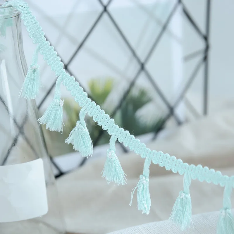 1 ярд/партия кружевная лента с кисточками 15 цветов бахрома отделка занавеска