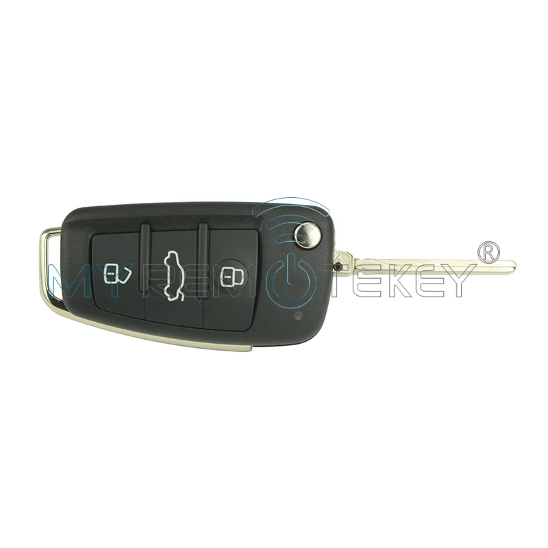 Автомобильный Дистанционный ключ 8P0 837 220 D для Audi A3 TT 2006 2013 434 МГц ID48 HU66 3 кнопки