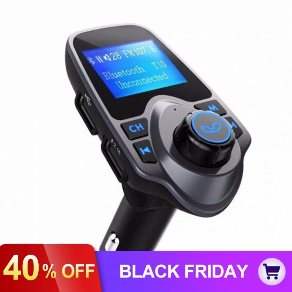 ЖК беспроводной Bluetooth Автомобильный fm передатчик MP3 музыкальный плеер комплект