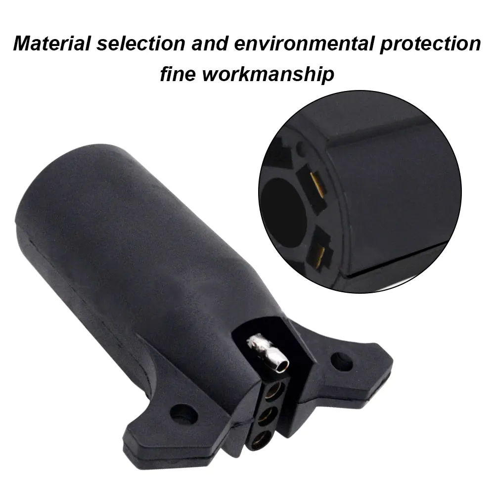 1x 4-контактный переходник для сигнала 12 В со штекером автоматической замены США |