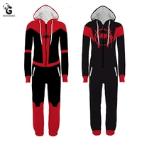deadpool pijama costumes man pajamas jumpsuits cosplay halloween costumes for men adult christmas party outfit