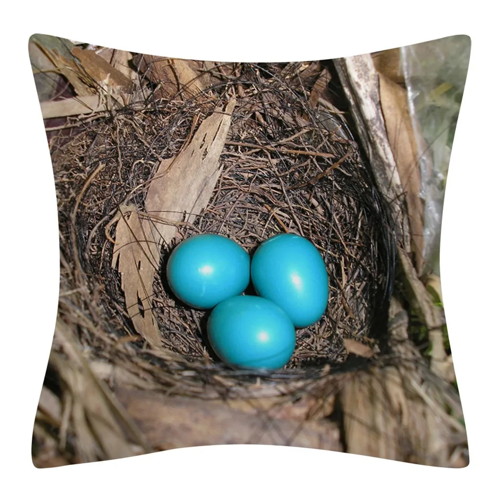 Чехол для Пасхальной подушки Ouneed наволочка с принтом кролика чехол из полиэстера