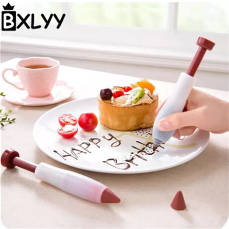 BXLYY для украшения тортов силиконовая соковыжималка шоколадный крем DIY лазерная ручка инструмент для выпечки вечерние украшения baby shower Единорог вечерние. 7z