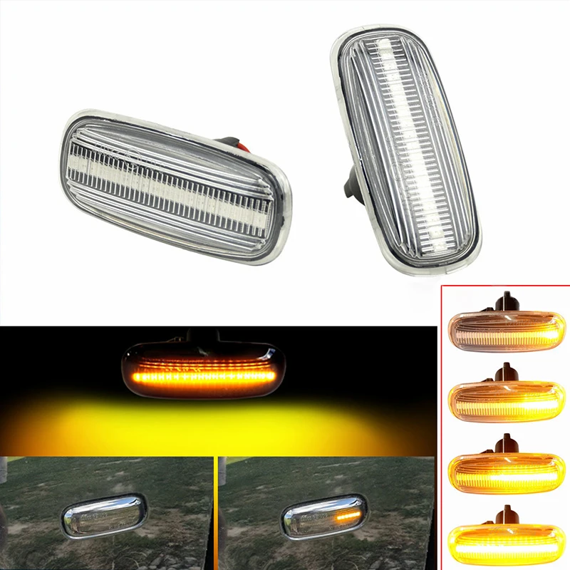

For Audi A3 S3 8L 2000-2003 A8 D2 1999 2000 2001 2002 TT 8N 2000-2006 Led Dynamic Side Marker Turn Signal Light Blinker Light