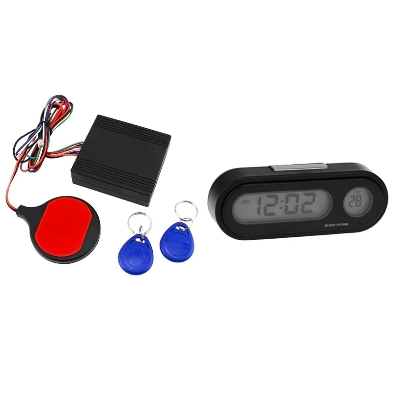 Аксессуары для 2 комплектов: 1 комплект Индукционная сигнализация с картой IC