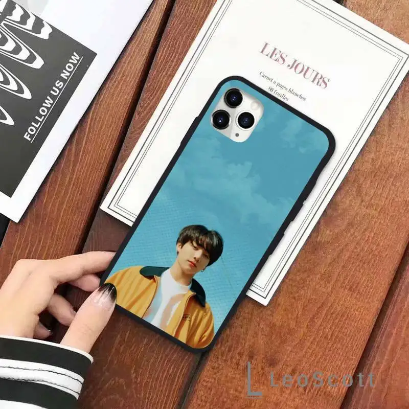 

Fashion Jungkook kpop trend Phone Case for iPhone 11 12 pro XS MAX 8 7 6 6S Plus X 5S SE 2020 XR Soft silicone