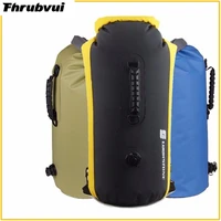 60l large professional swimming waterproof bag rafting storage dry bag with adjustable strap hook drifting diving dry backpack