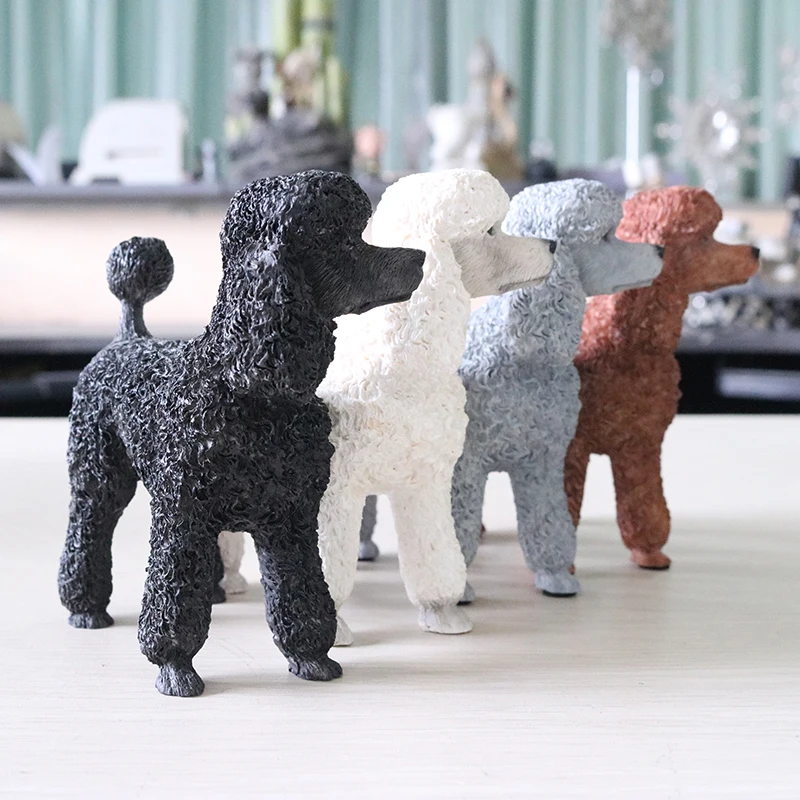 

Fashion Dog Model Simulation Animal Collection Decoration Crafts Figurines Miniatures Murals Accessories Furnishing Dog Models